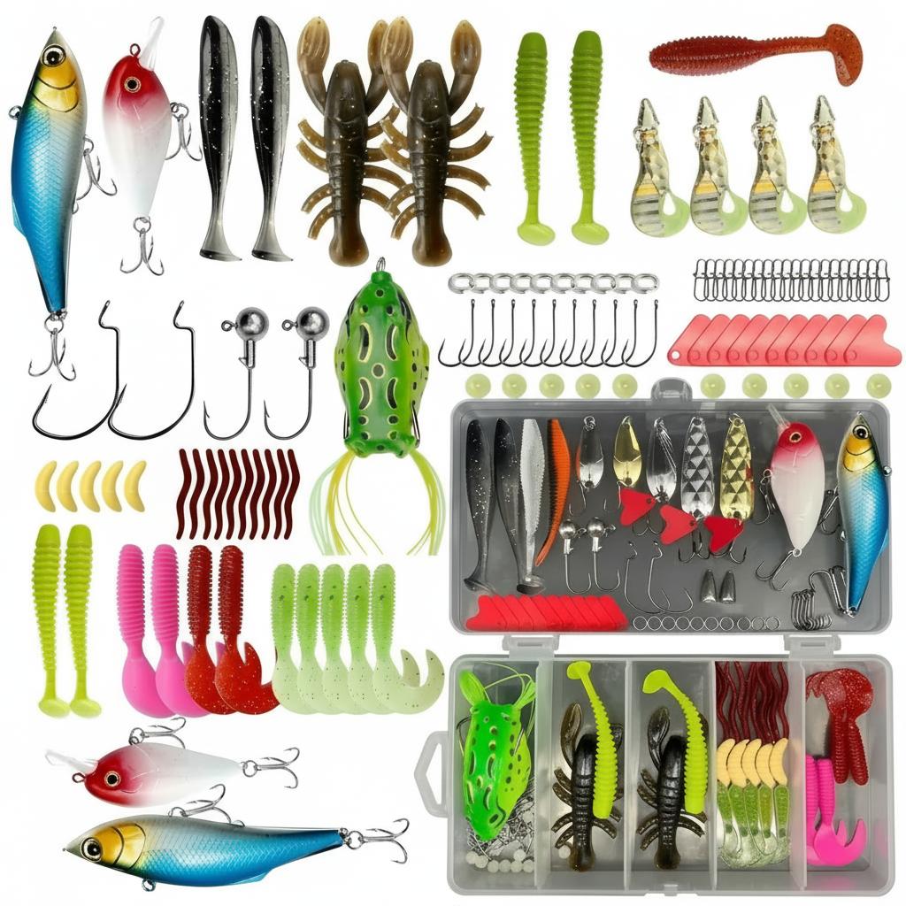 Fishing Equipment Set - مجموعة أدوات صيد السمك المميزة 133