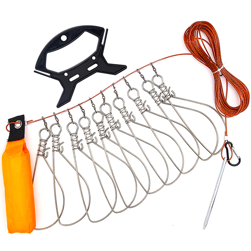 Fishing Equipment Hook - جديد【قفل صيد من الفولاذ المقاوم للصدأ