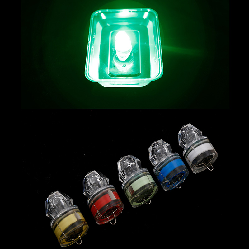 10 قطع/عبوة من أضواء الصيد LED - مراجعة Fishing Equipment English وسعره