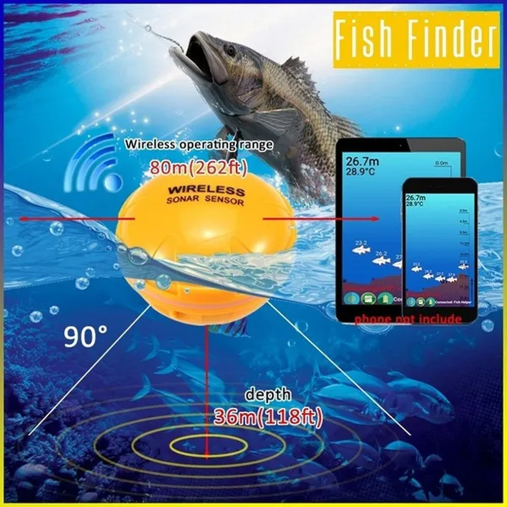 جهاز صياد السمك الذكي سونار سم - مراجعة Fishing Equipment English وسعره