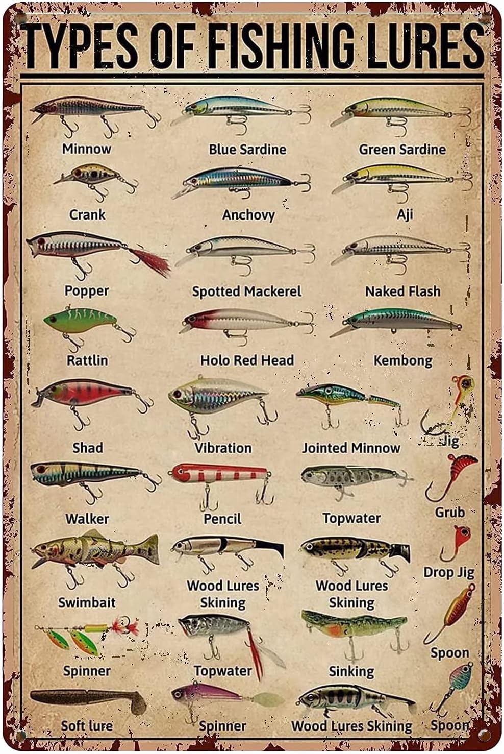 1d ، أنواع الصيد السحر المعرفة - مراجعة Fishing Lure وسعره