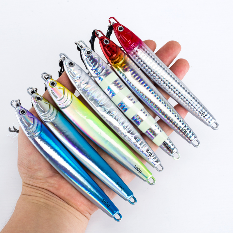7 قطعة 40 جرام 60 جرام 80 جرام - مراجعة Fishing Equipment Set وسعره