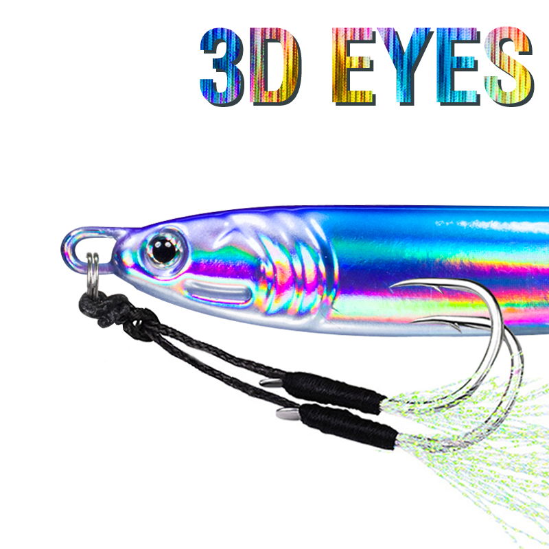 7 قطعة 40 جرام 60 جرام 80 جرام - مراجعة Fishing Equipment Set وسعره