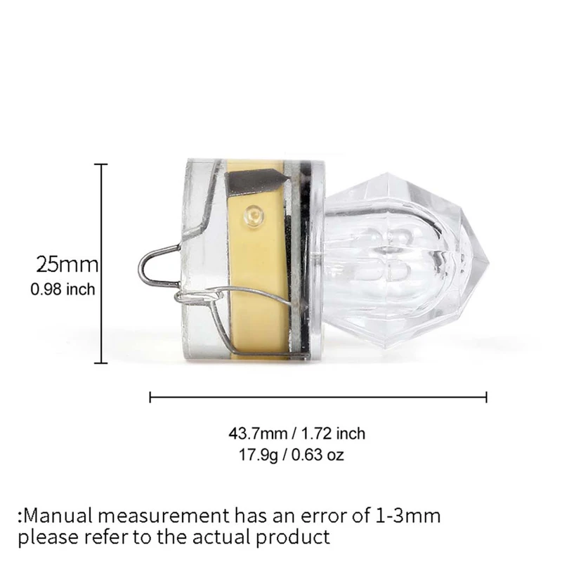 1 مصباح صيد LED، ضوء عرض عميق  - مراجعة Fishing Equipment English وسعره