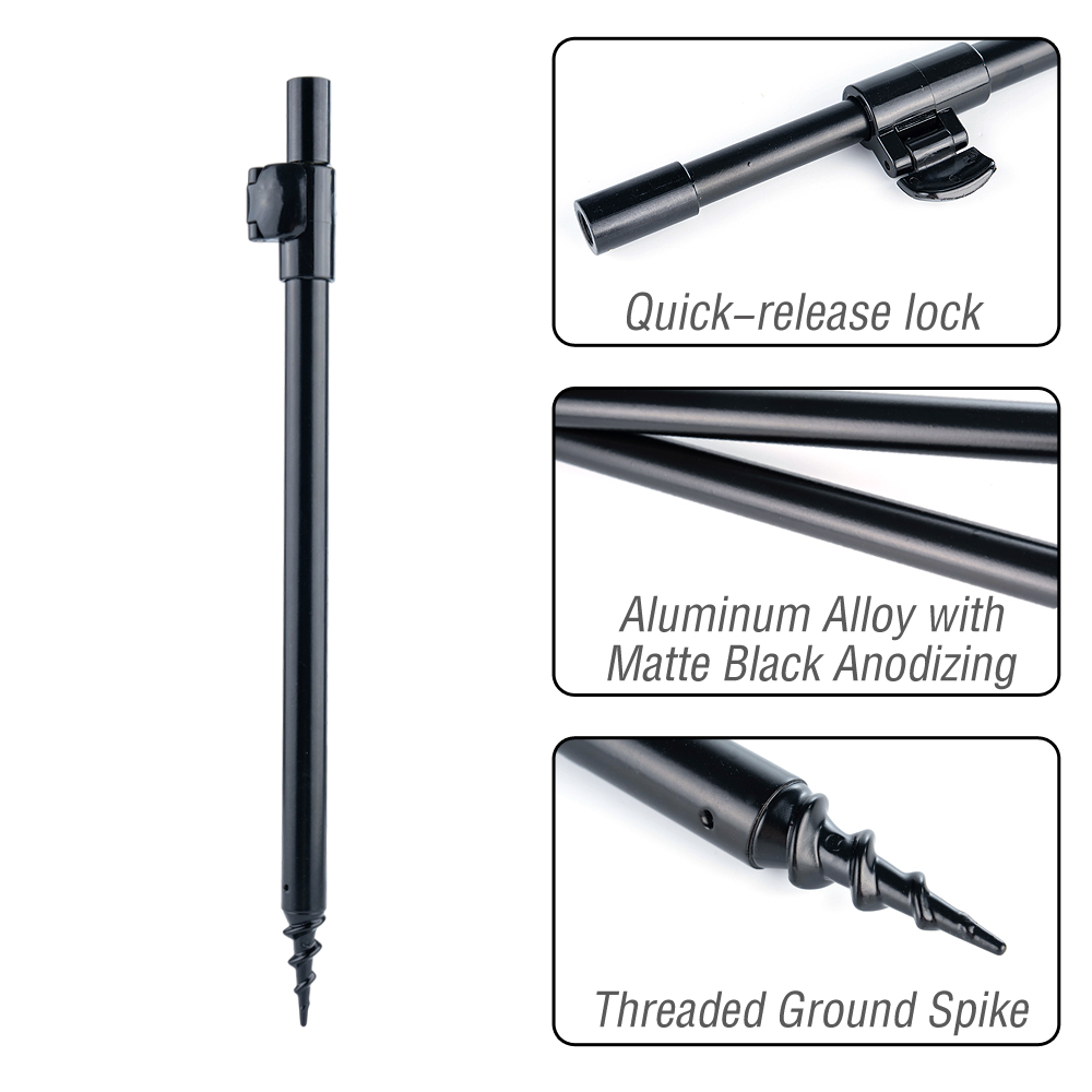 عصا صيد تلسكوبية من سبائك الأل - مراجعة Telescopic Fishing Rod وسعره