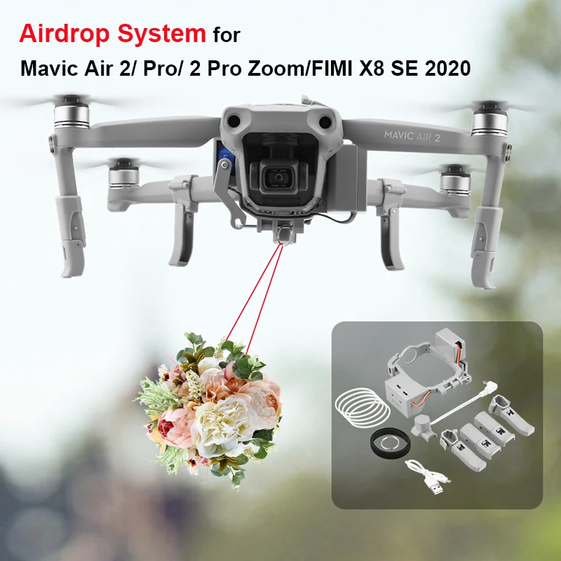 نظام Airdrop for DJI Mavic Air - مراجعة Fishing Equipment For Beginners وسعره