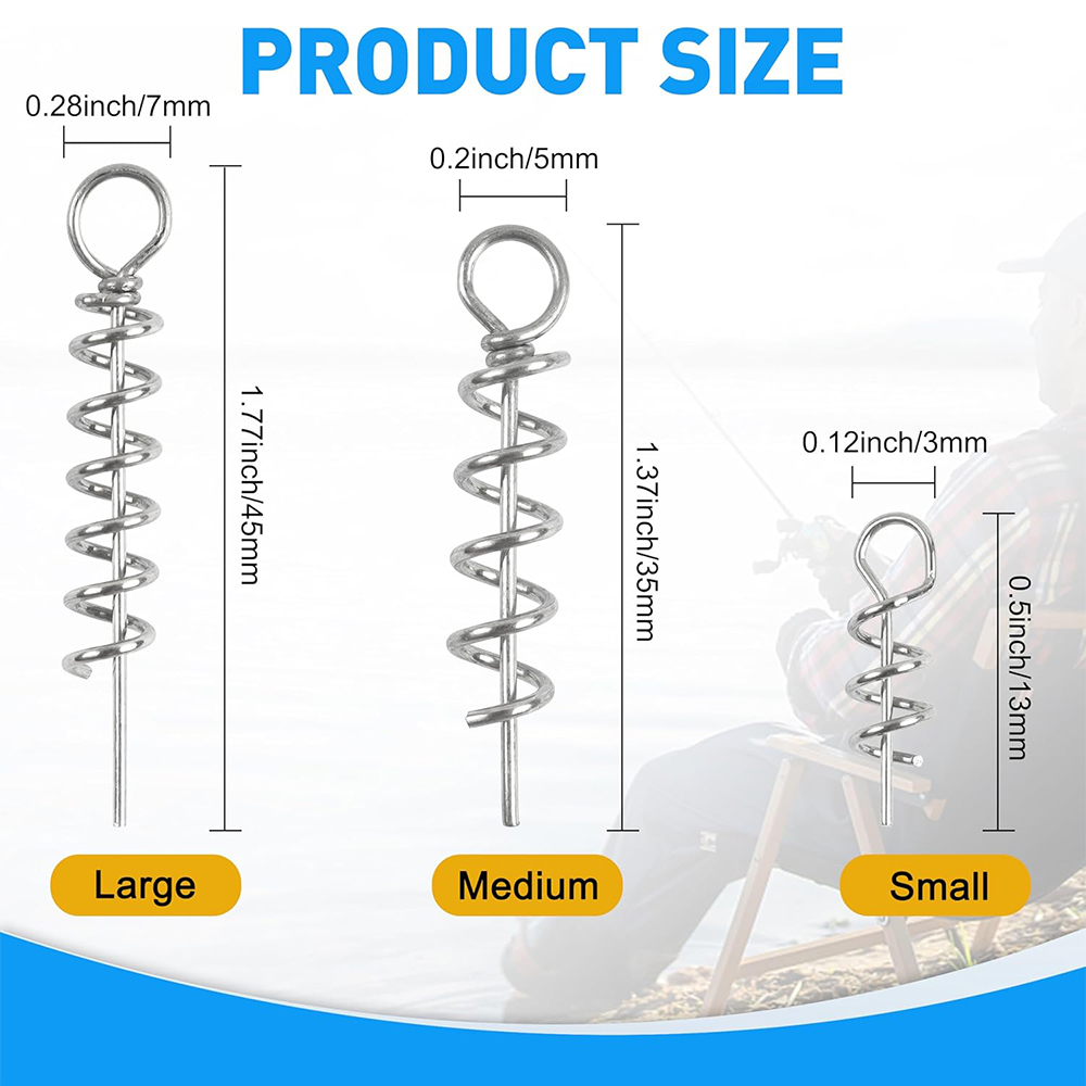 50 قطعة الربيع تويست قفل الصيد - مراجعة Fishing Equipment Hook وسعره