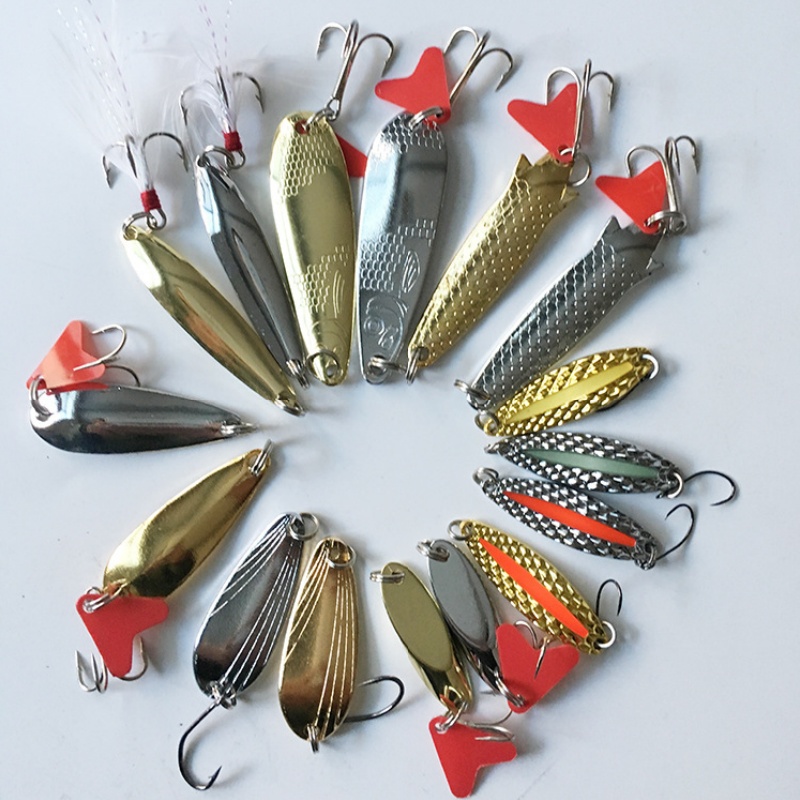 طقم طُعم صيد السمك 16 قطعة، طُ - مراجعة Fishing Equipment Set وسعره