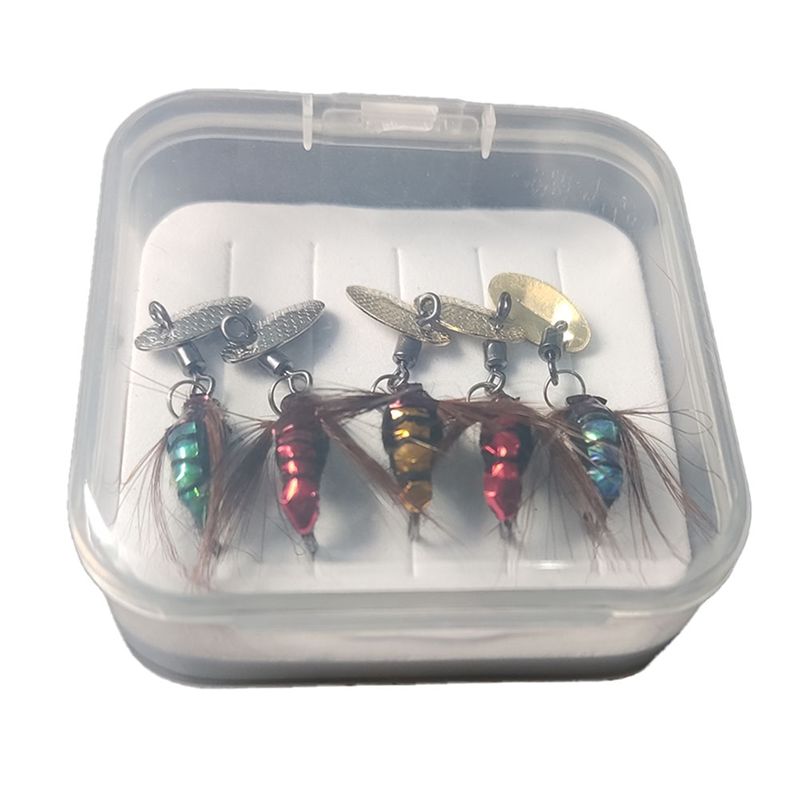طُعم صيد T34C بالترتر، طُعم صن - مراجعة Fishing Lure وسعره