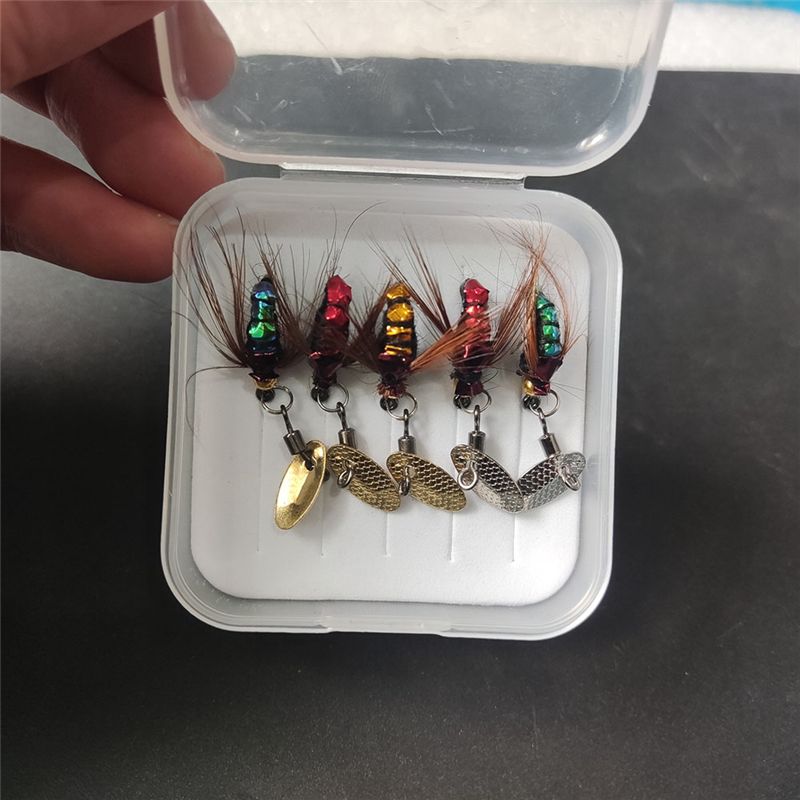 طُعم صيد T34C بالترتر، طُعم صن - مراجعة Fishing Lure وسعره