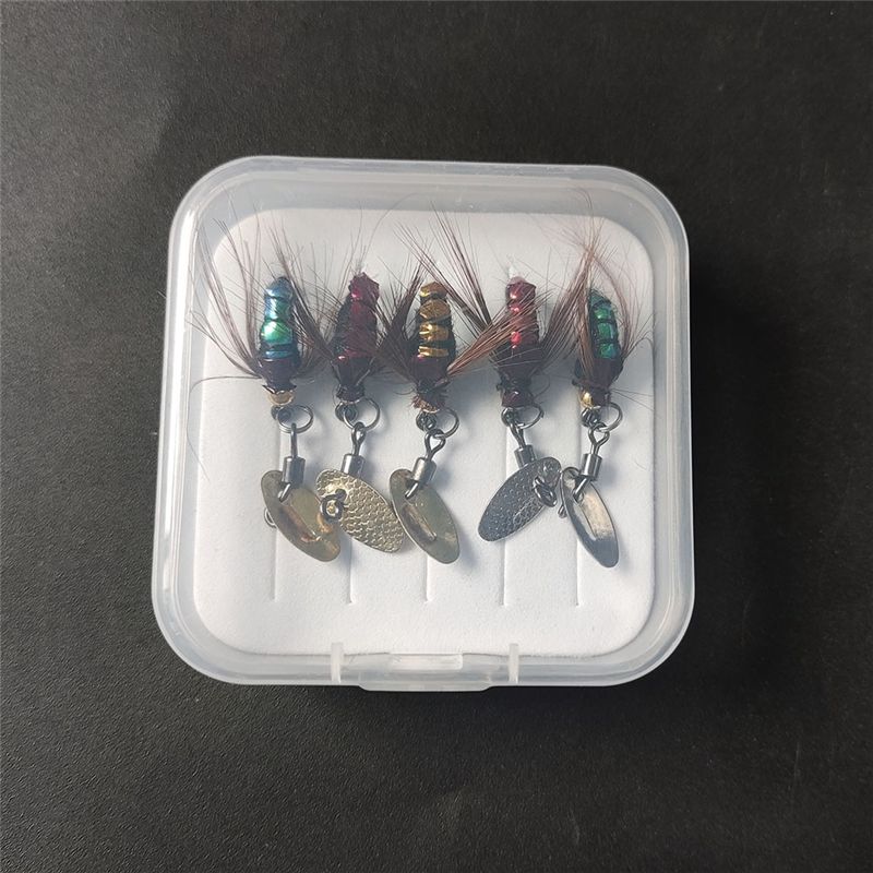 طُعم صيد T34C بالترتر، طُعم صن - مراجعة Fishing Lure وسعره