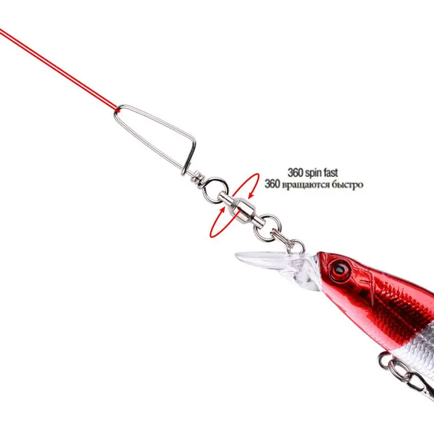50 قطعة محمل كروي لصيد السمك م - مراجعة Fishing Equipment Hook وسعره